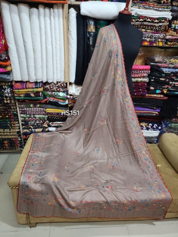 Handmade Pure Lawn Shawl - Image 2