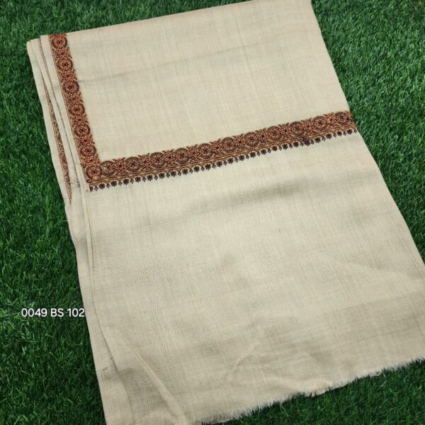 Hashia Border Embroidered Pashmina Shawl Best Selling Shawl Perfect Gift - Image 2