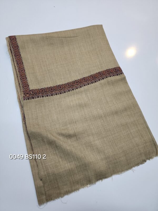Hashia Border Embroidered Pashmina Shawl Best Selling Shawl Perfect Gift - Image 2