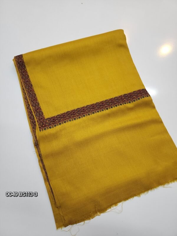 Hashia Border Embroidered Pashmina Shawl Best Selling Shawl Perfect Gift - Image 2