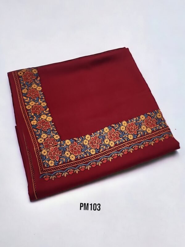 Border Pashmina