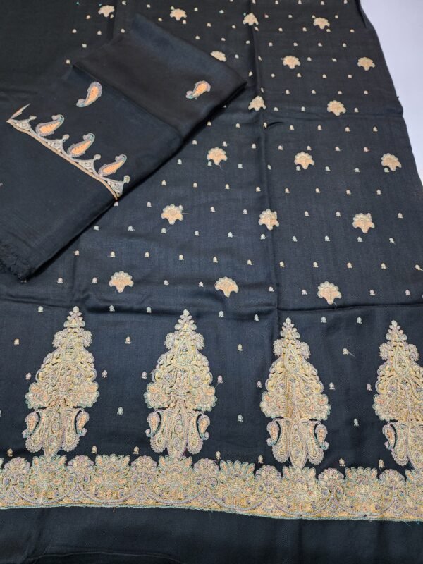 Pashmina Suit | 3 Piece Embroidered Pashmina Suit Perfect Gift for Her - Image 2