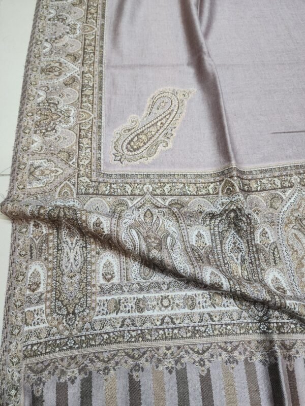 Kani Border Shawl Floral Design, New Arrival For Wedding Season Perfect Gift 80*40 inches - Image 2