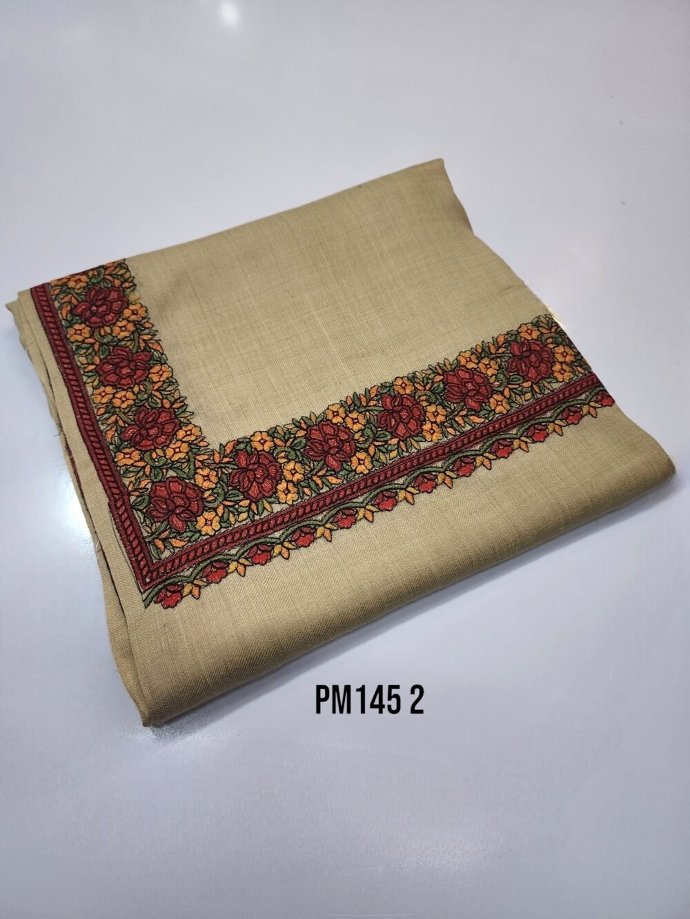 Border Pashmina