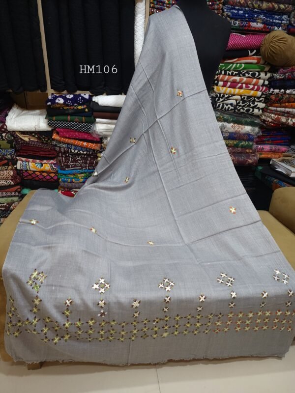 Swat Woolen Shawl Handmade | Beautiful Islampur Handmade Shawl 2.5 Yards Perfect Gift - Image 3