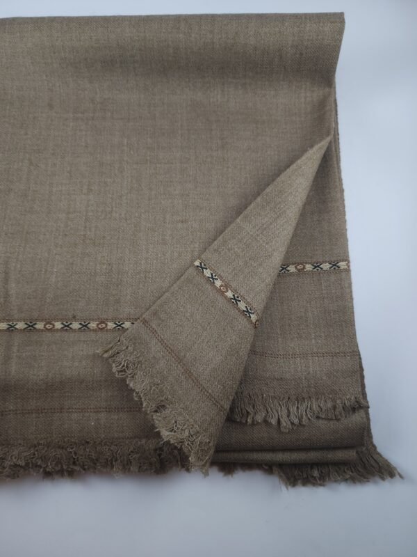 Gents Shawl | Pure and Fine and Soft Islampur Swat Khaddi Made Shawl Perfect Gift For All Ages - Image 2