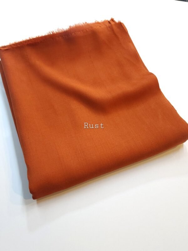 Plain Pashmina Shawl Soft and Lightweight No 1 Best Selling Shawl | Rust