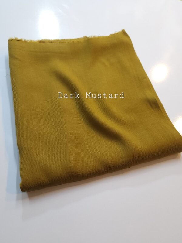 Plain Pashmina Shawl Soft and Lightweight No 1 Best Selling Shawl | Dark Mustard