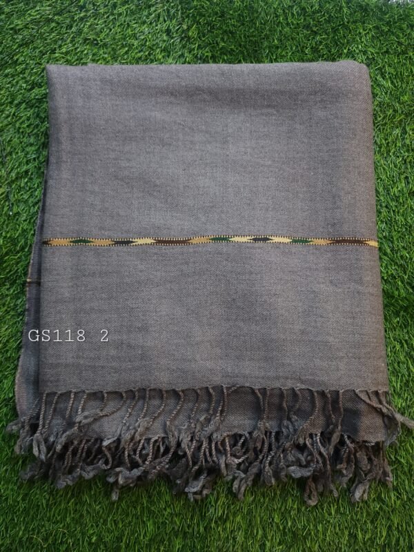 Gents Shawl | Pure and Fine and Soft Islampur Swat Khaddi Made Shawl Perfect Gift - Image 2