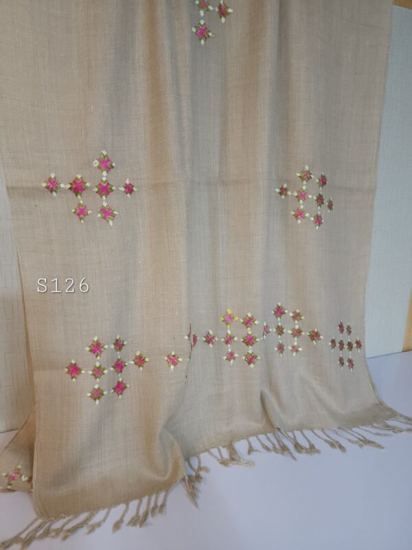 Pure Wool Large Stole | Handmade Swat Wool Pure And Soft Material Perfect Gift - Image 2
