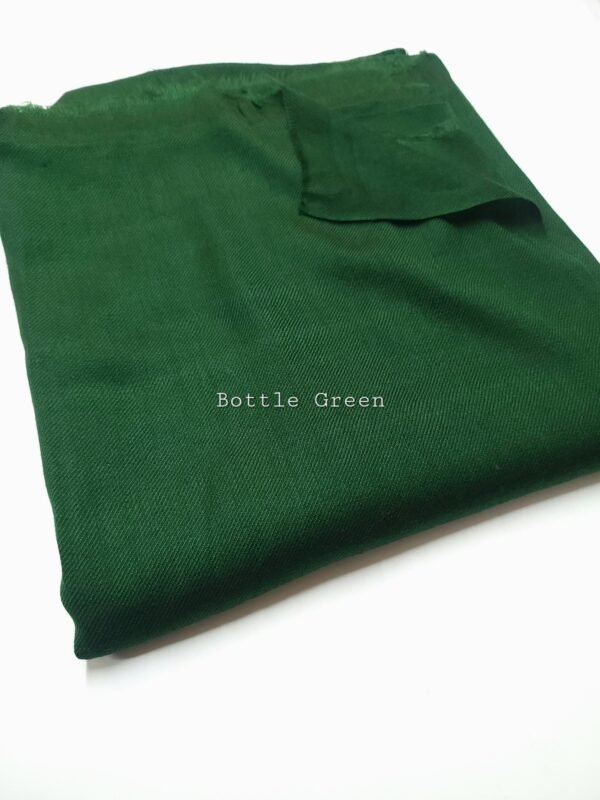 Plain Pashmina Shawl Soft and Lightweight No 1 Best Selling Shawl | Dark Green