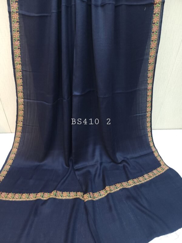 Hashia Border Embroidered Pashmina Shawl Best Selling Shawl Perfect Gift - Image 2