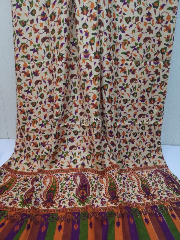 Printed Pashmina Shawl | Soft and Fine Pashmina Shawl Perfect For Matching or Gift For Loved Ones - Image 2