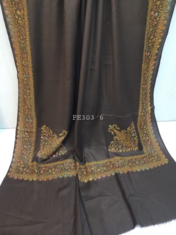 Pashmina Shawl Border Embroidery | Handmade Shawl Perfect Gift and in Sale - Image 2