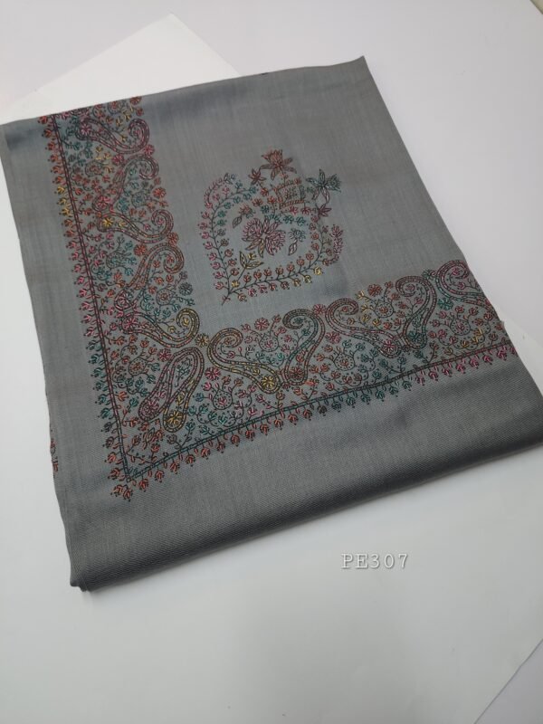 Pashmina Shawl Border Embroidery | Handmade Shawl Perfect Gift and in Sale