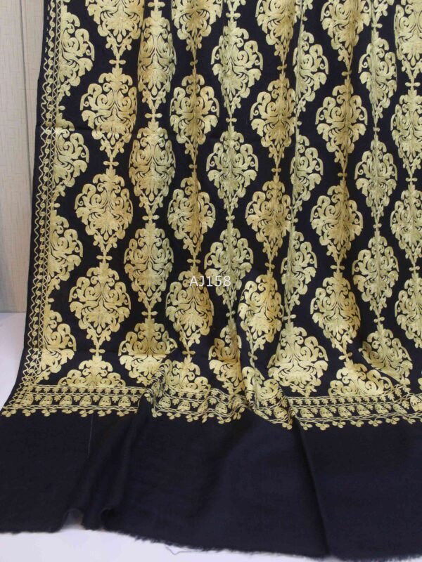 Pashmina Embroidered Shawl | Kashmiri Aar Work Embroidery Perfect Gift in Sale Price