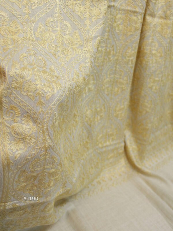 Pashmina Embroidered Shawl | Kashmiri Aar Work Embroidery Perfect Gift in Sale Price