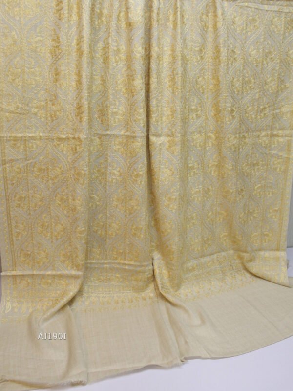 Pashmina Embroidered Shawl | Kashmiri Aar Work Embroidery Perfect Gift in Sale Price - Image 2