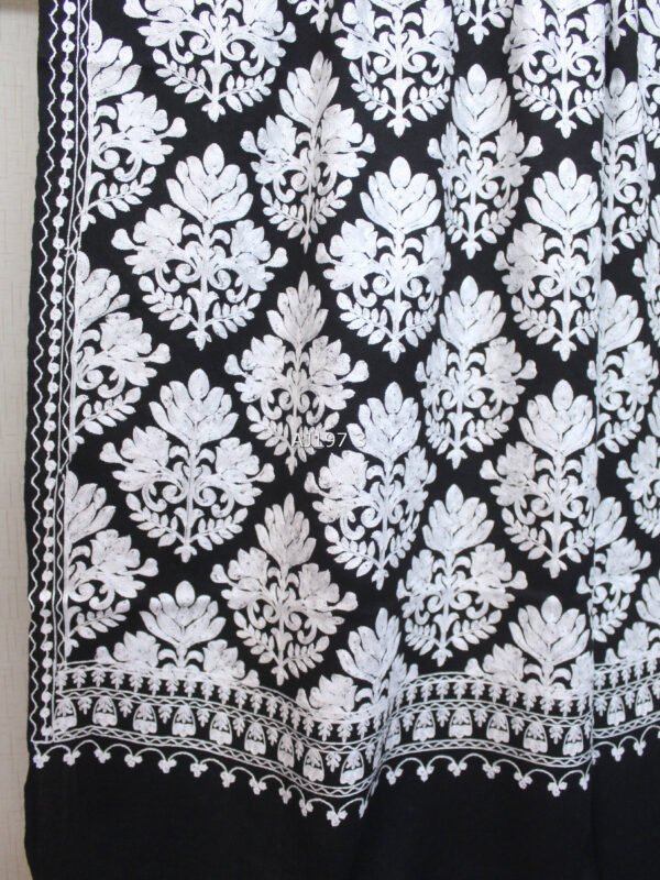 Pashmina Embroidered Shawl | Kashmiri Aar Work Embroidery Perfect Gift in Sale Price