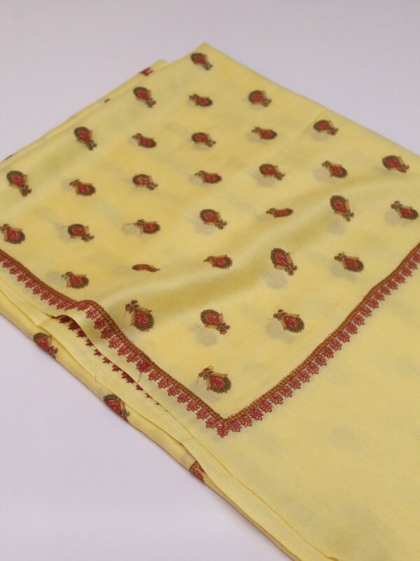 Pashmina Shawl | Bouti Jaal Embroidery Beautiful Shawl to Give as Gift to Someone Special