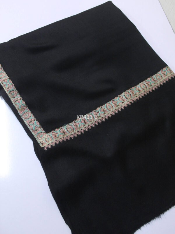 Hashia Border Embroidered Pashmina Shawl Best Selling Shawl Perfect Gift