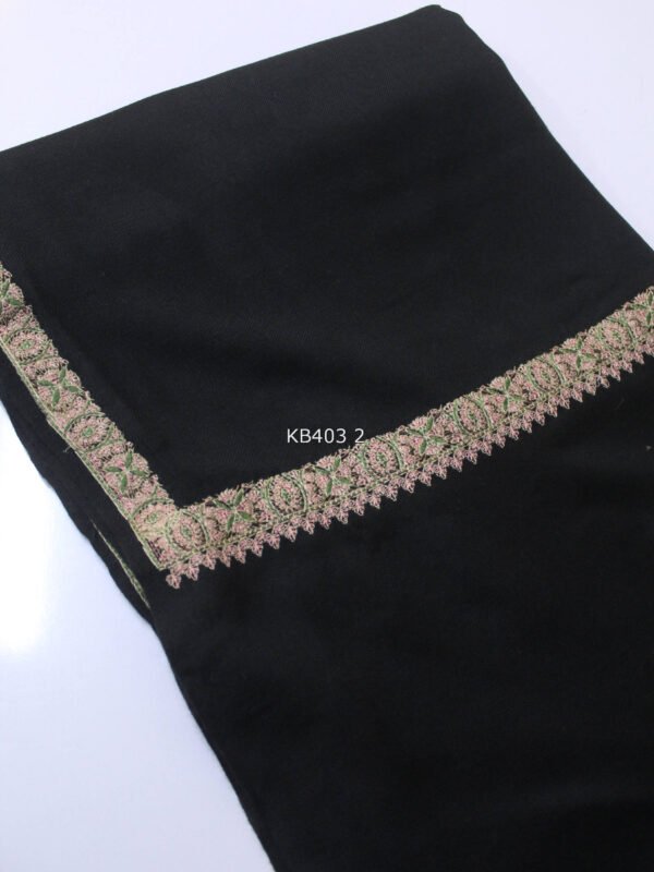 Hashia Border Embroidered Pashmina Shawl Best Selling Shawl Perfect Gift