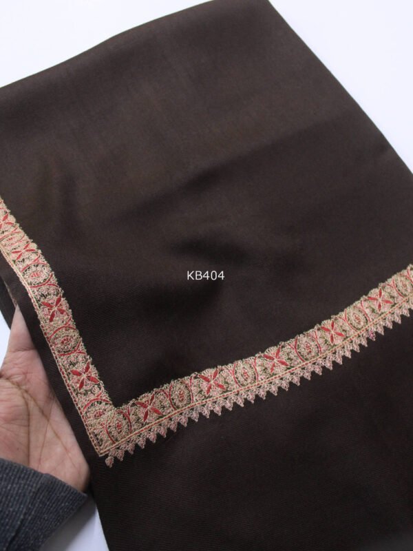 Hashia Border Embroidered Pashmina Shawl Best Selling Shawl Perfect Gift