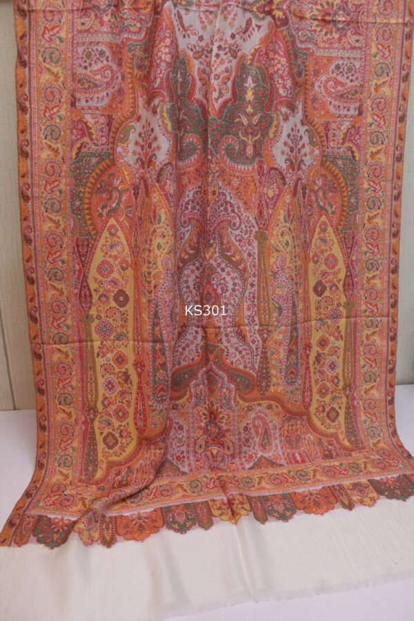 Kani Stole | Toosh Stole Pure Material Made in Kashmir Perfect Gift in Sale Price - Image 2