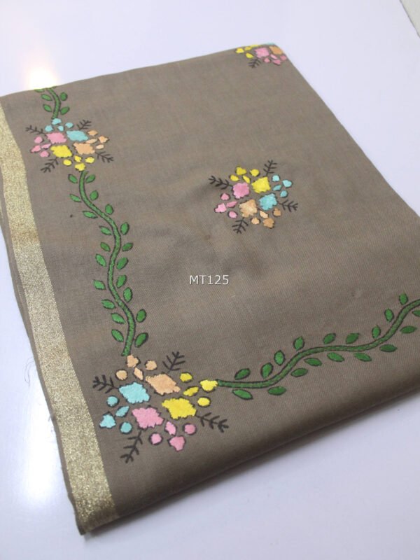 Pashmina Handmade Full Embroidered Shawl Perfect For Gifts