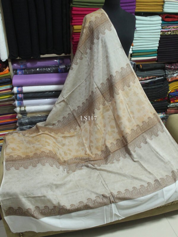 Pure Lawn Jacquard Work Beautiful Shawl 2025 Design