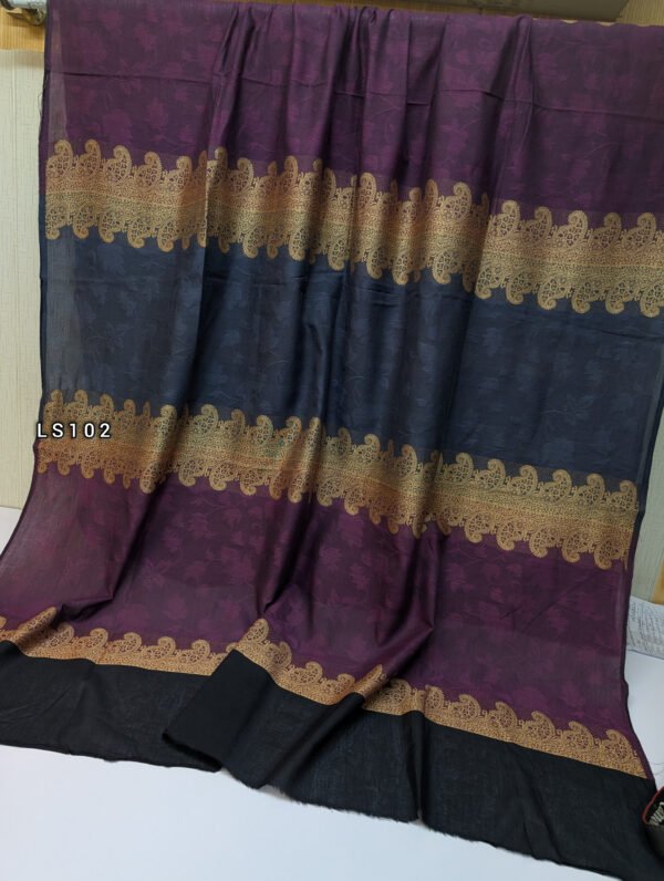 Pure Lawn Jacquard Work Beautiful Shawl 2025 Design