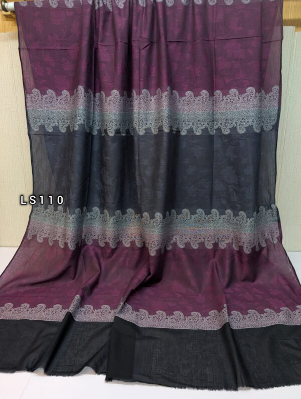 Pure Lawn Jacquard Work Beautiful Shawl 2025 Design