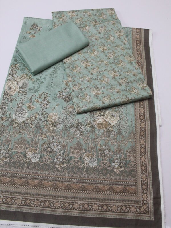 Dynasty Lawn | 3 Piece Pure Lawn Suit Lawn Dupatta Digital Print