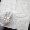 Crinkle Chiffon Dyeable Embroidered Dupatta