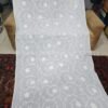 White Pure Lawn Embroidered Dupatta Dyeable | RD206