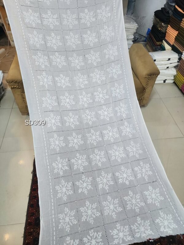 Tarkashi Shadow Work Beautiful Handmade Dupatta Shawl Perfect Gift