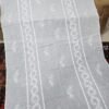 White Pure Lawn Embroidered Dupatta With Tarkashi | RD212