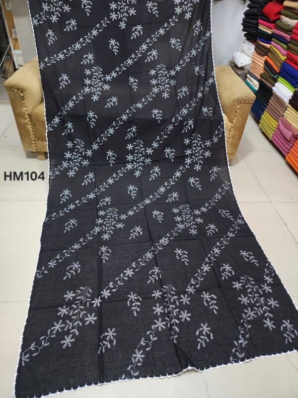 Handmade Shawl Pure Lawn Soft and Fine Handmade Shawl Perfect Gift HM104