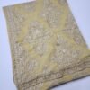 Crinkle Chiffon Embroidered Dupatta | Skin with Skin