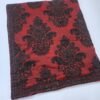 Crinkle Chiffon Embroidered Dupatta | Maroon