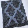 Crinkle Chiffon Embroidered Dupatta | Grey