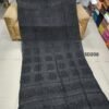 Black Tarkashi Shadow Work Beautiful Handmade Dupatta Shawl Perfect Gift SD 208